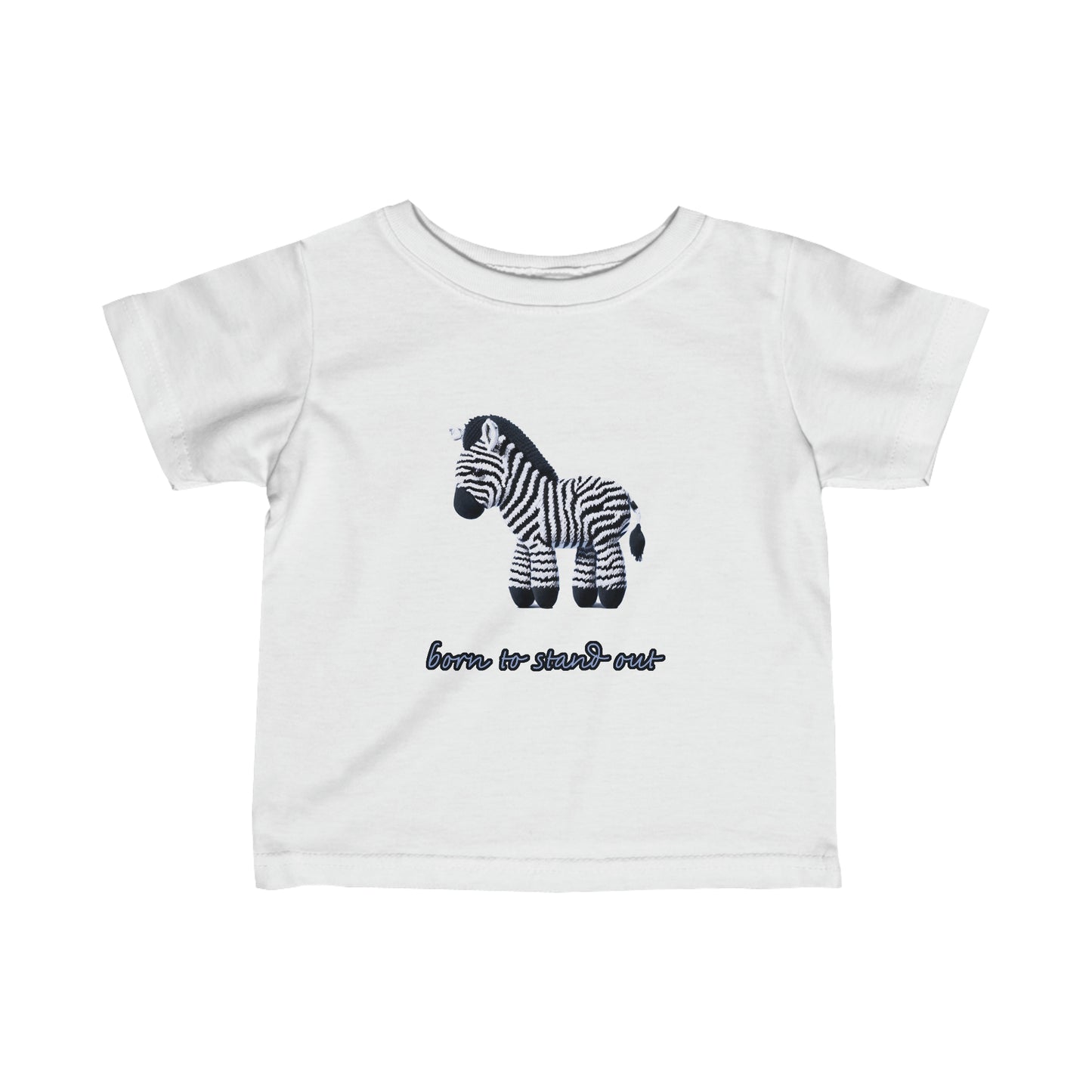 Born to Stand Out: Zebra Print Kids T-Shirt – Unleash Their Unique Style!