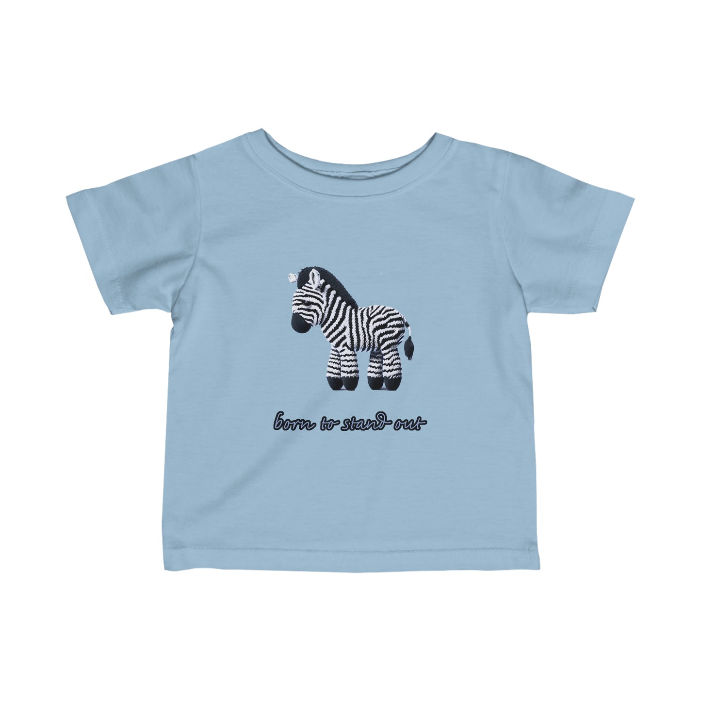 Born to Stand Out: Zebra Print Kids T-Shirt – Unleash Their Unique Style!