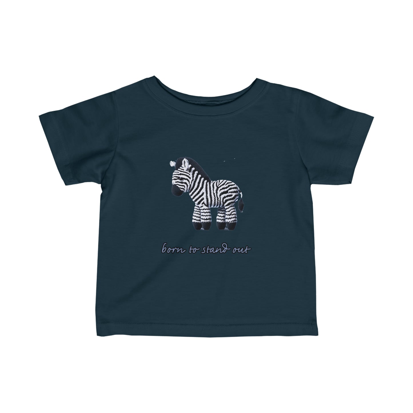 Born to Stand Out: Zebra Print Kids T-Shirt – Unleash Their Unique Style!