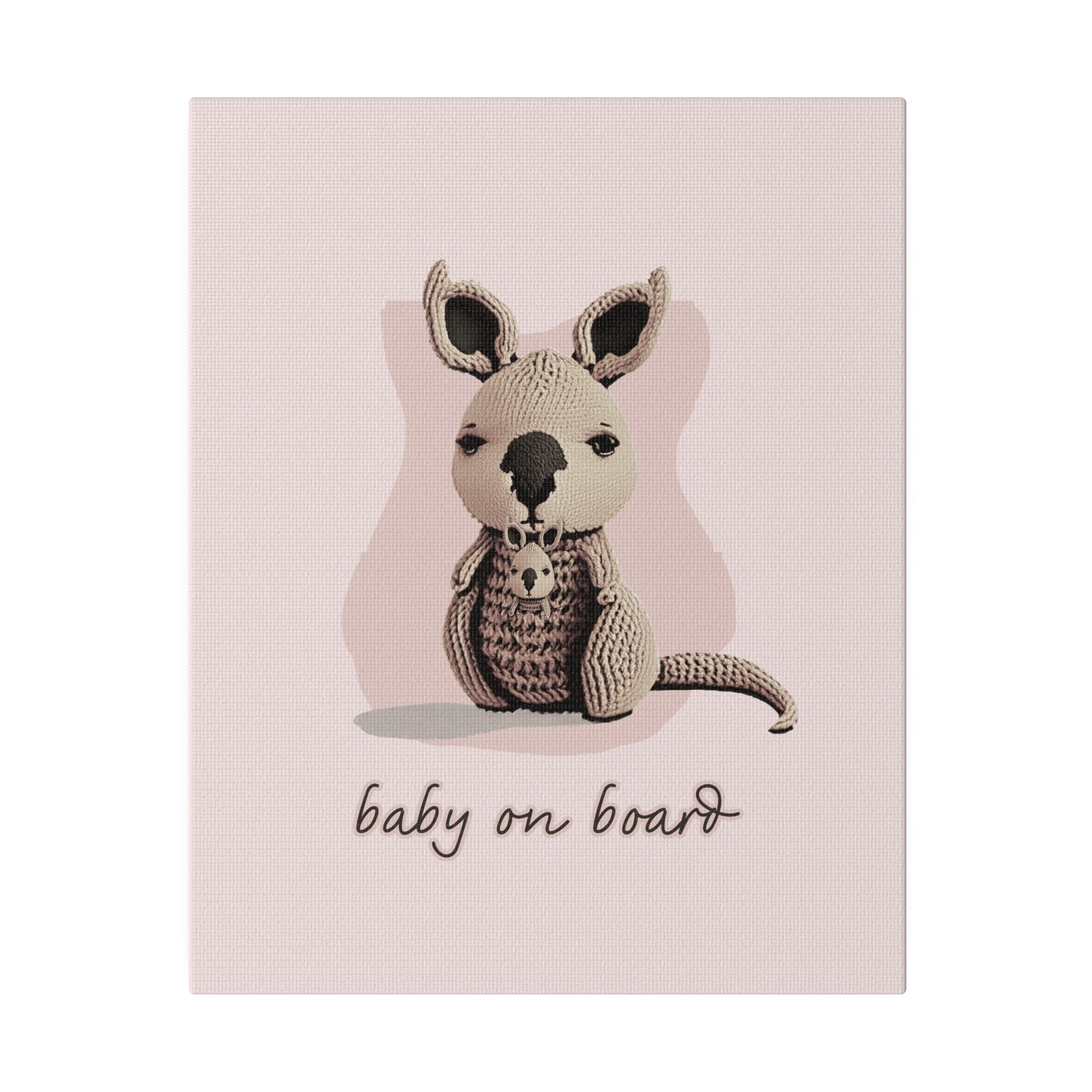 Baby On Board_Matte Canvas, Stretched, 0.75"